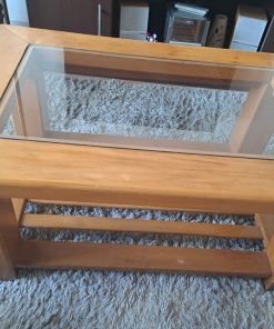 Mesa de centro madera Raulí