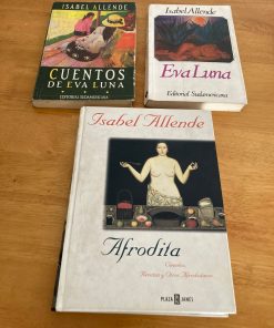 Set 3 libros Isabel Allende