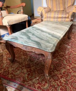 Mesa de centro madera y mármol