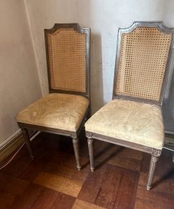 Par sillas comedor junco en respaldo
