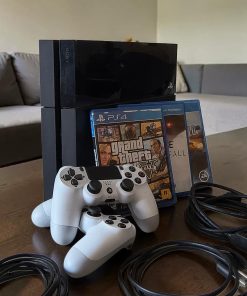 PlayStation Sony PS4 flat 500 GB con 2 controles y 3 juegos físicos