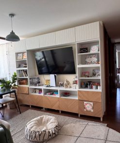 Mueble rack biblioteca personalizado Ikea