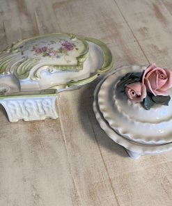 Joyeros cajitas de porcelana Alemana