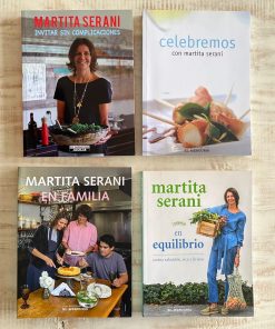 Colección 4 libros de cocina Martita Serani