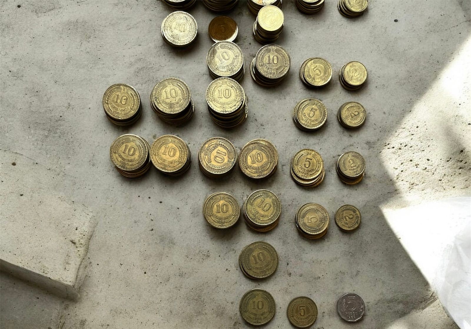 Colección monedas antiguas de Chile 1971a1987 - Imagen 3