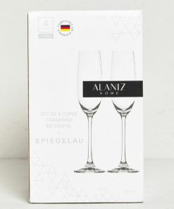 Set 4 copas champaña cristal Spiegelau Alaniz Home