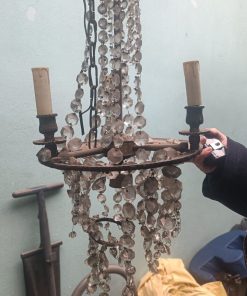 Lámpara colgante antigua lágrimas