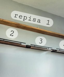 Set 4 repisas madera