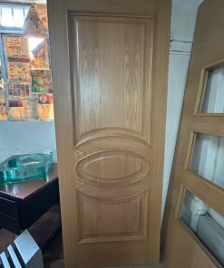 Puerta exterior blindada y anti fuego madera