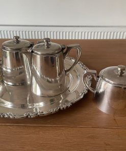 Set de té plaqué 4 piezas