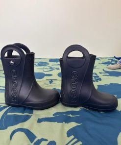 Bota de Agua niño Crocs azul Handle It Rain