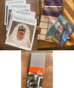 Colección de 9 libros arte
