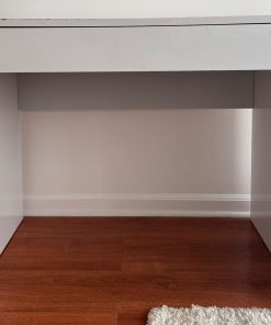 Escritorio blanco con 1 cajón