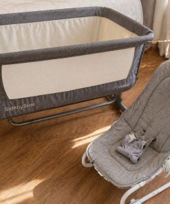 Cuna colecho side by side Bebesit con Silla mecedora Kinderkraft