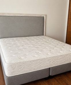 Cama King Rosen con Respaldo Rustic Chic
