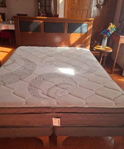 Cama Europea 2 plazas Flex con respaldo