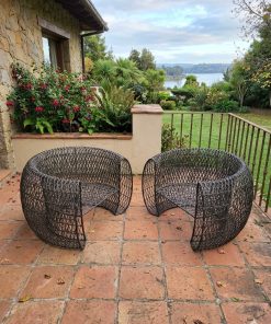 Par sillones terraza Forastero rattan pvc