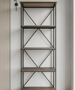 Repisa Forastero fierro y madera