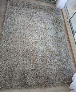 Alfombra shaggy beige DiB