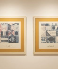 Par laminas abstractas M. Martínez 