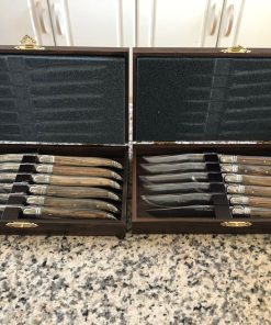 Juego de 6 cuchillos madera Laguiole
