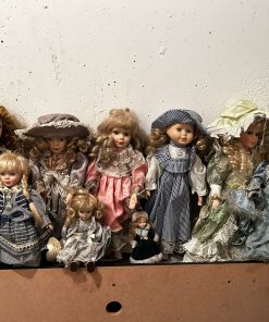 Colección 10 muñecas porcelana