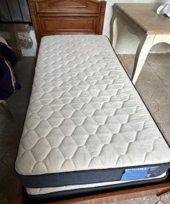 Cama madera maciza 1 plaza