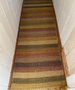 Alfombra de pasillo yute colores
