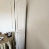 Armario madera con repisas blanco