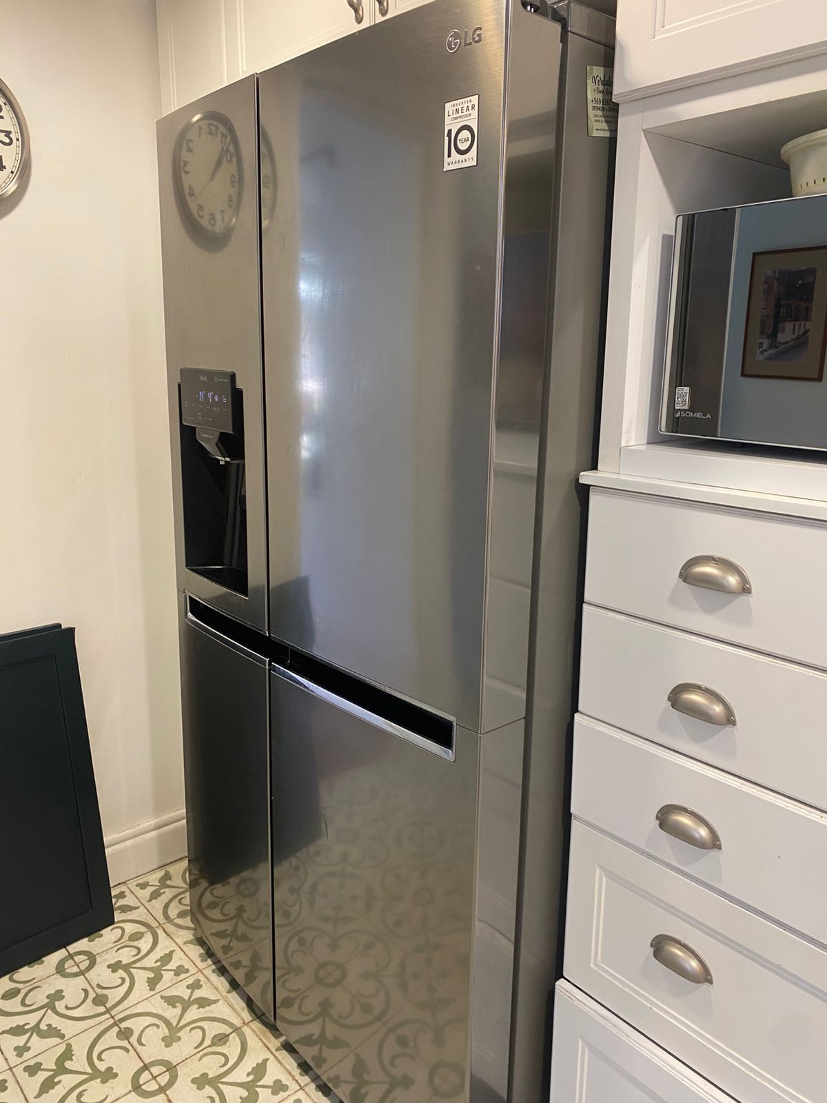 Refrigerador Side by Side LG con motor Inverter 601 Lts - Imagen 3