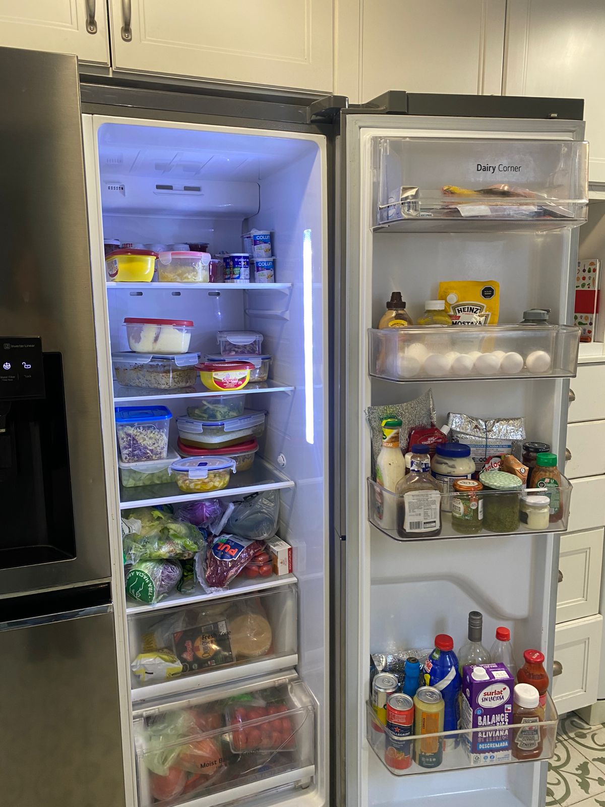 Refrigerador Side by Side LG con motor Inverter 601 Lts - Imagen 7