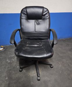 Silla escritorio ejecutiva negra