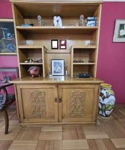 Buffet madera con repisas