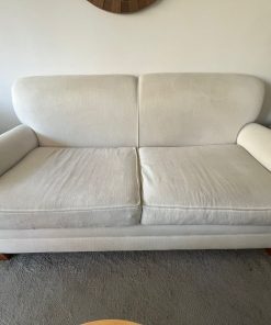 Sofá 3 cuerpos blanco Fabrics