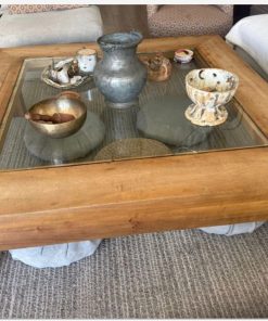 Mesa de centro Roble cuadrada