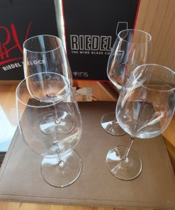 Juego 4 copas cristal Riedel