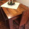 Juego de comedor rectangular con 6 sillas Raulí