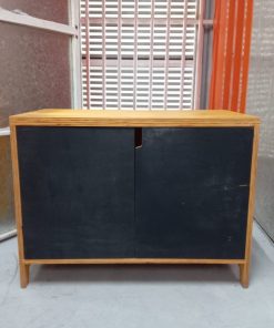 Mueble arenero de gatos madera