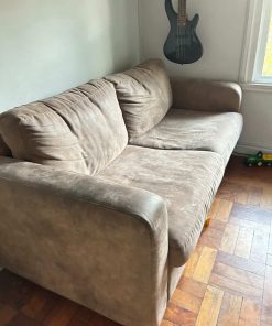 Sofá cama 2 cuerpos Rosen Enzo café