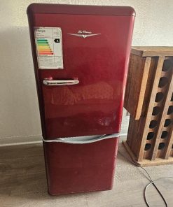 Refrigerador Daewoo rojo 141 Lts