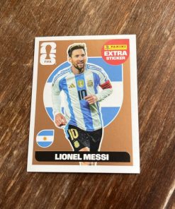 Lámina Lionel Messi Extra Bronce Mundial Fifa World Cup 2026