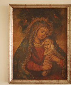 Cuadro cuzqueño Jesús y María