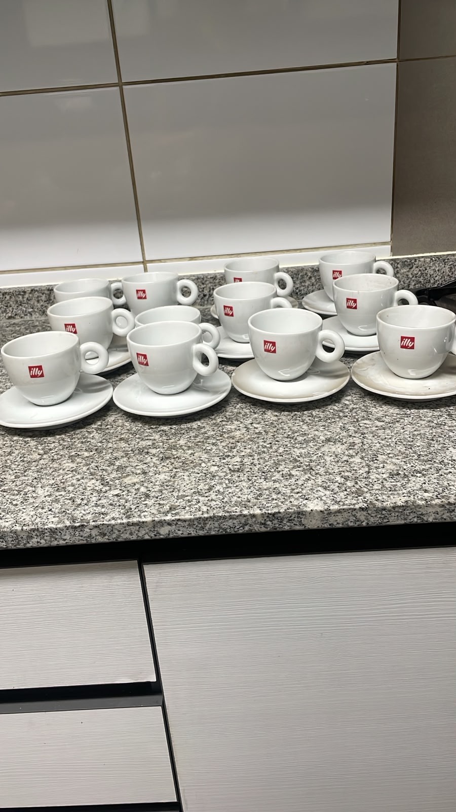 Juego de 12 tazas té Illy