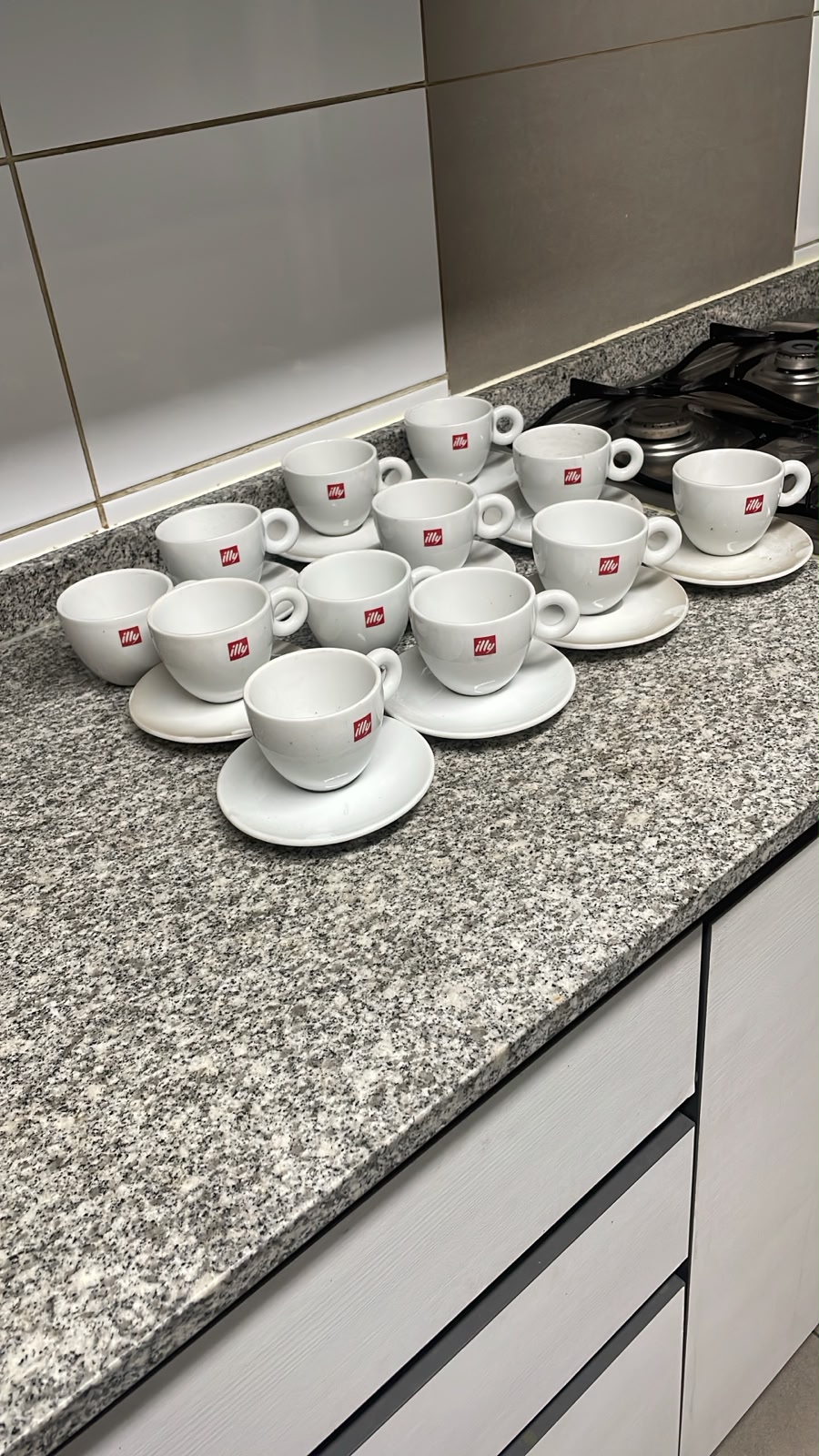 Juego de 12 tazas té Illy - Imagen 2