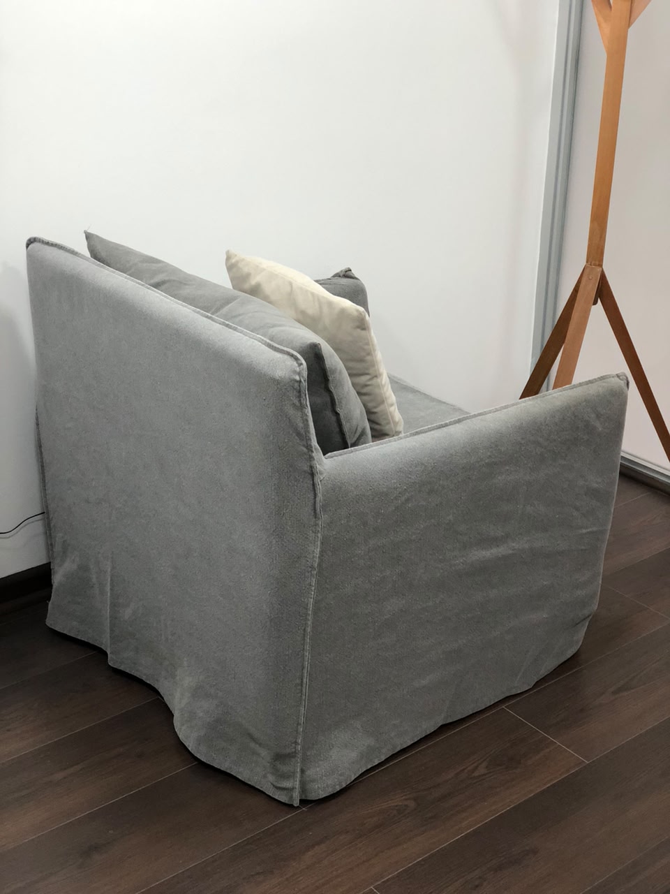 Sillón gris Milk - Imagen 4
