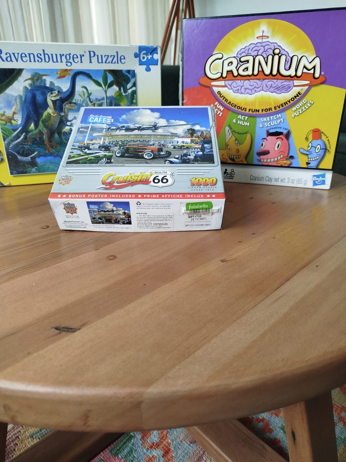 Juegos de mesa puzzles y Cranium