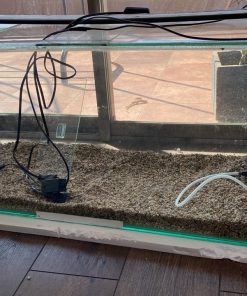 Acuario de vidrio 90 lts
