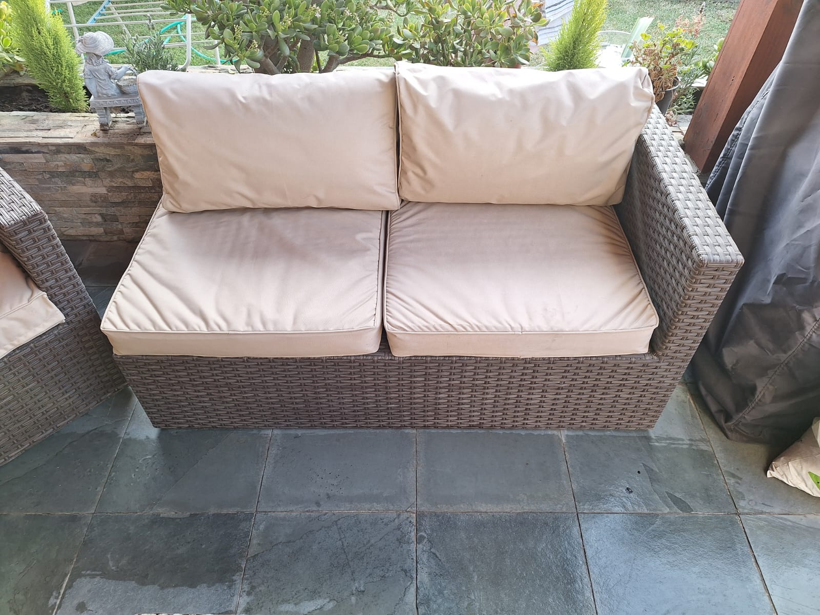 Juego de terraza Rattan sintético 4 piezas - Imagen 5