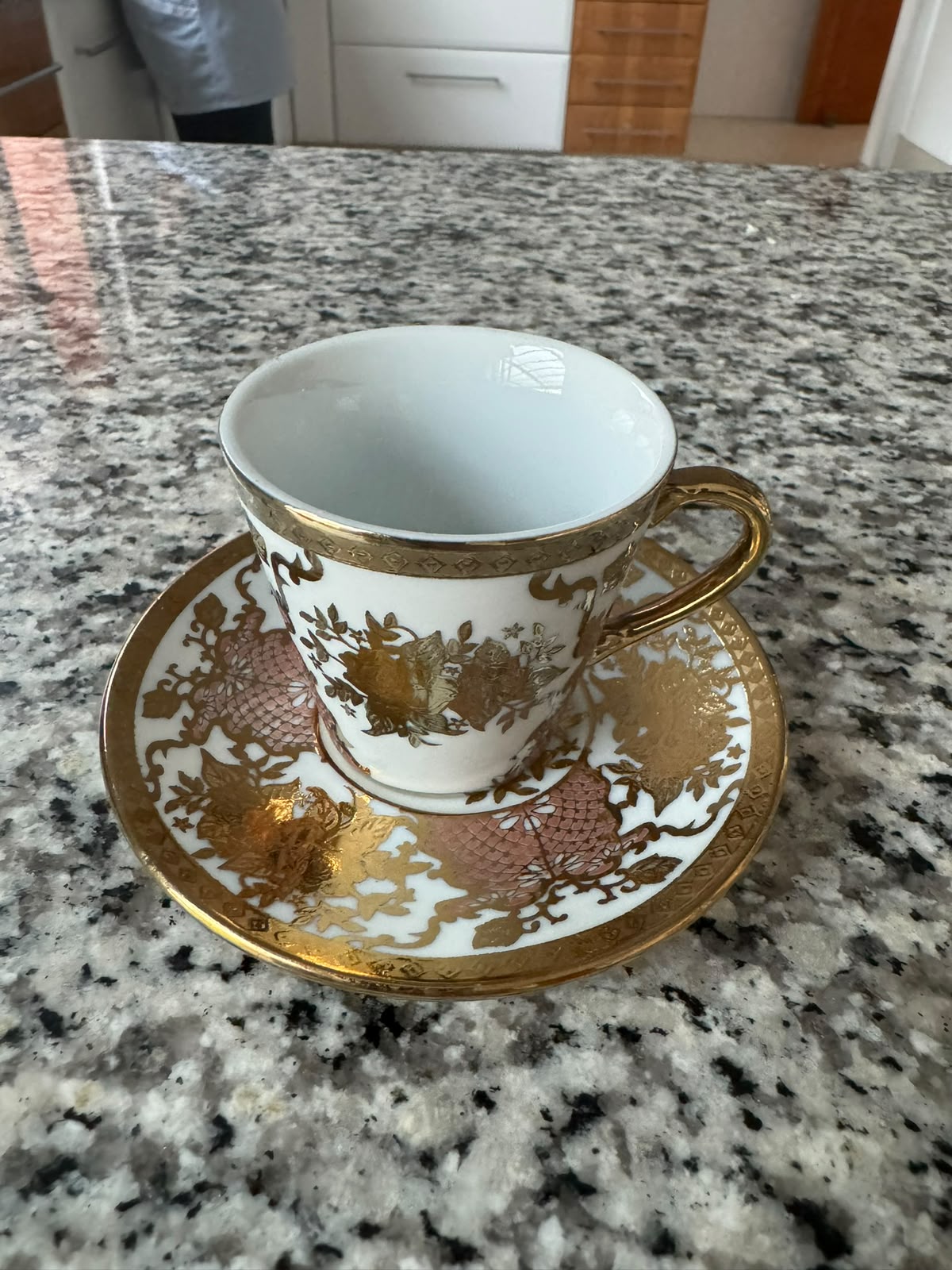 Juego de té 6 personas dorado - Imagen 3
