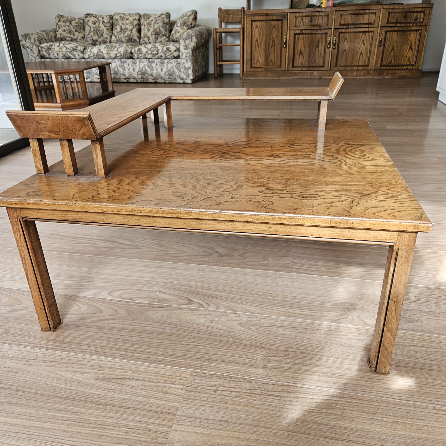 Mesa lateral con repisa - Imagen 2